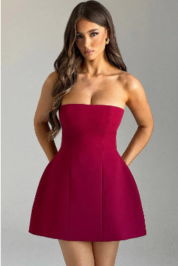 brooklynn strapless cocktail dress