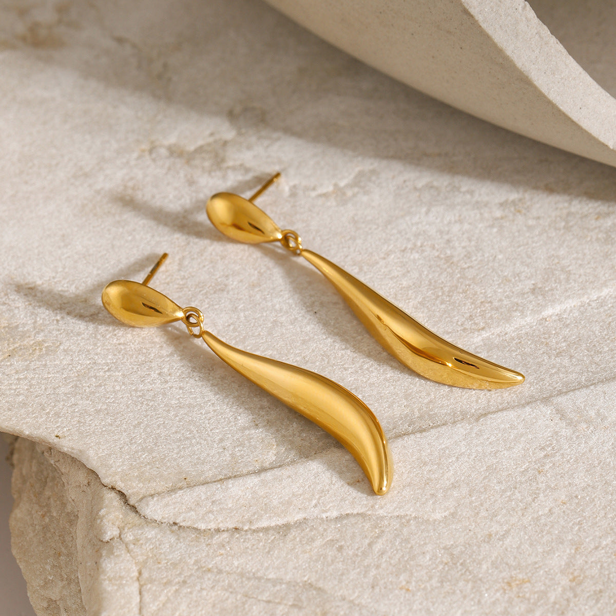 aspen gold earrings